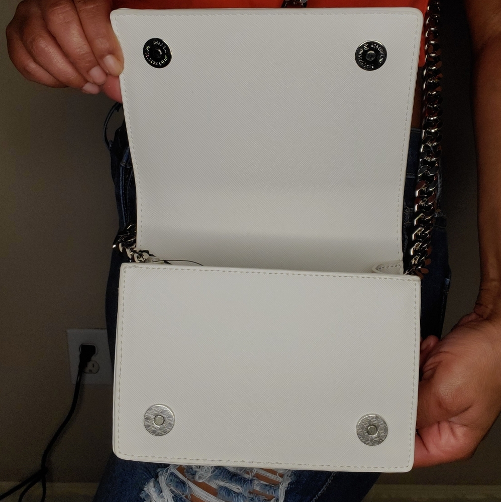 Small Leather Chain Clutch